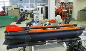 File photo of a SeaFox drone. File photo of a SeaFox drone. (credit: DAVID HECKER/AFP/Getty Images)